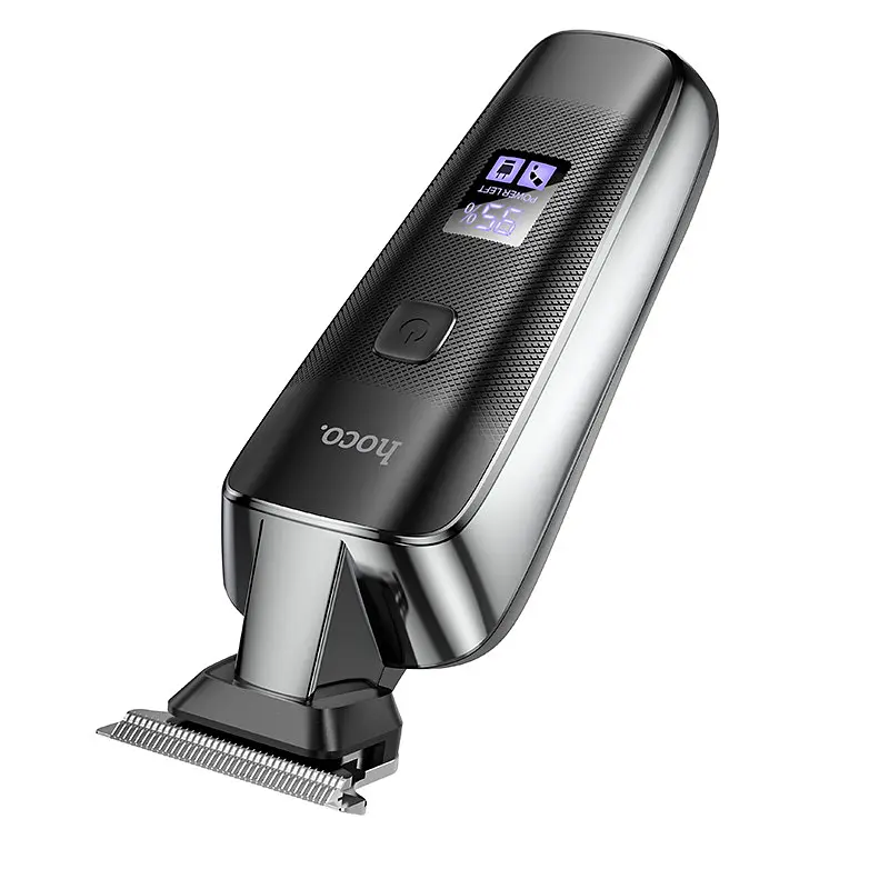 Машинка для стрижки HOCO HP23 Diamond engraving electric hair clipper черный - фото 3