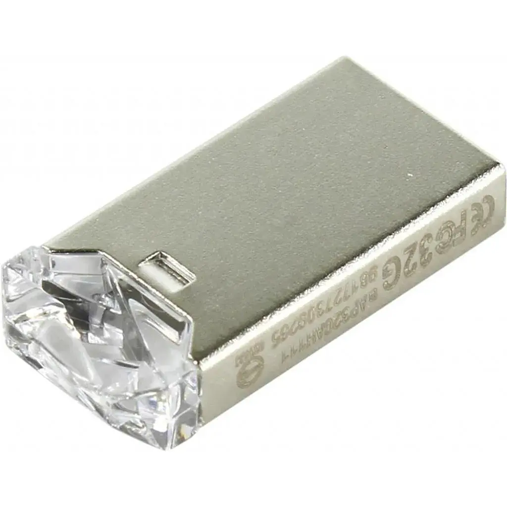 USB флеш накопичувач Apacer 64GB AH111 Crystal USB 2.0 (AP64GAH111CR-1) - фото 3