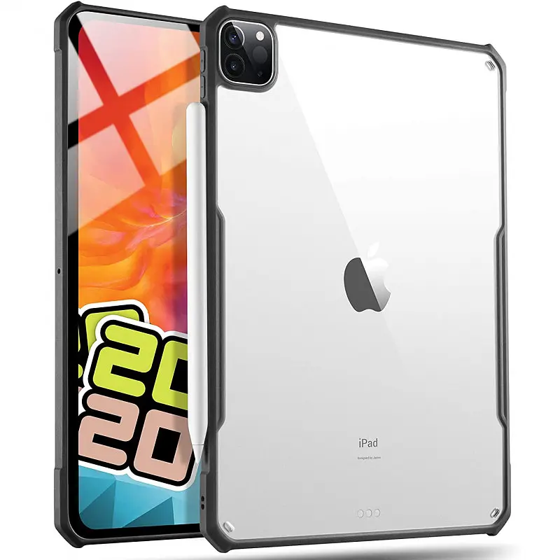 TPU+PC чохол Xundd c посиленими кутами для Apple iPad Pro 13 (2024-25) Чорний - фото 5