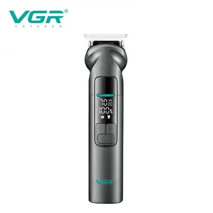 Машинка для стрижки VGR V-096, акумуляторна, для волосся та бороди, з насадками - фото 2