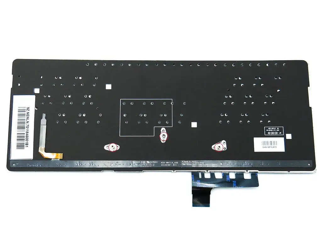 Клавіатура для ASUS zenbook UX331FN UX331U UX331UN (RU Black з підсвічуванням). Оригінал. - фото 2