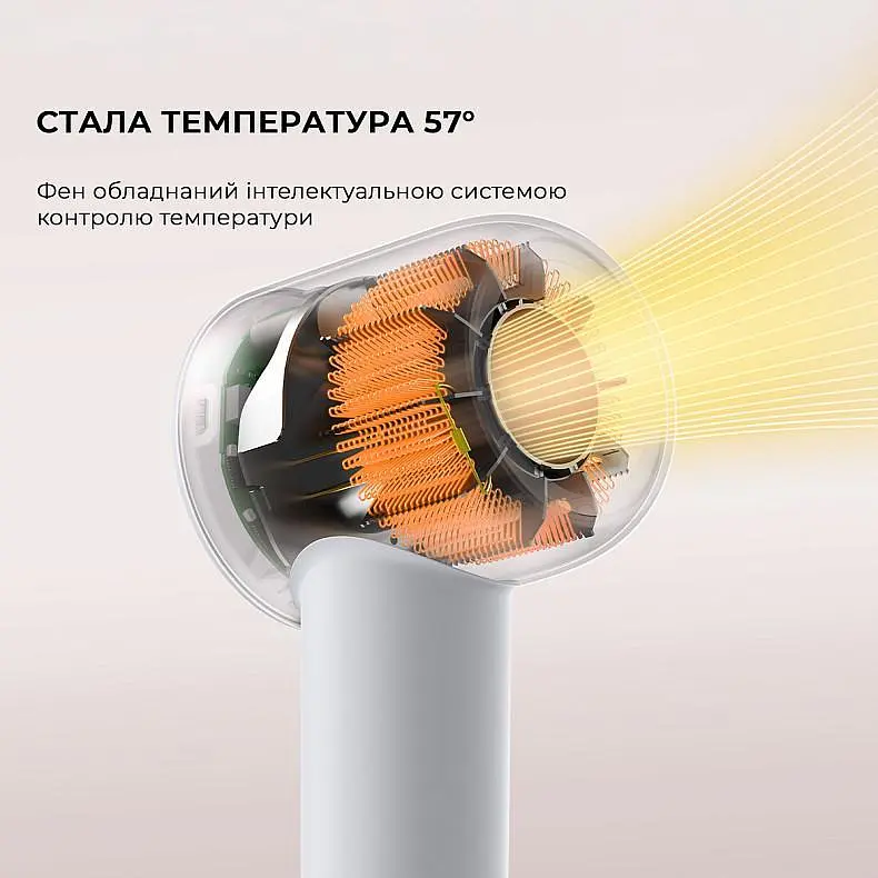 Фен Dreame Hair Dryer Gleam AHD12A-GR Grey - фото 4