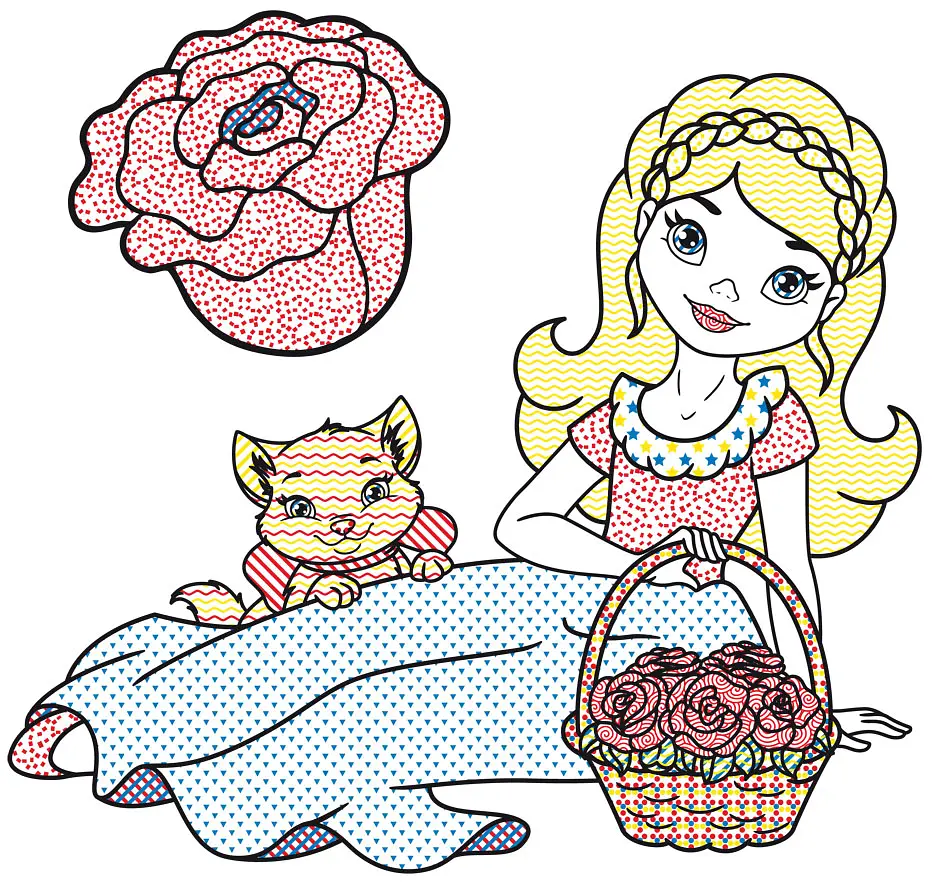 Водяна розмальовка Кристал Бук Принцеси, 32 сторінки (F00022119) - фото 2