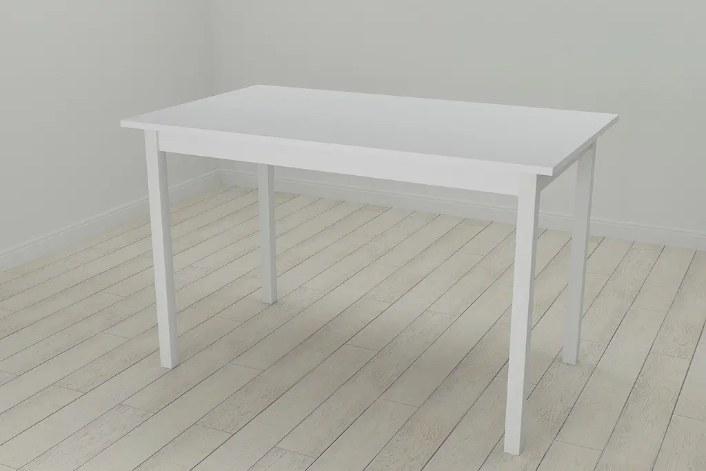 Стіл кухонний Ferrum-decor Маріо 75x120x60 Білий ДСП Білий 16мм (FRD-106197) - фото 3