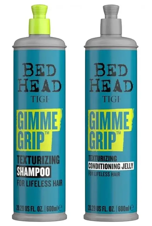 Текстурирующий шампунь и кондиционер Tigi Bed Head Gimme Grip 600ml