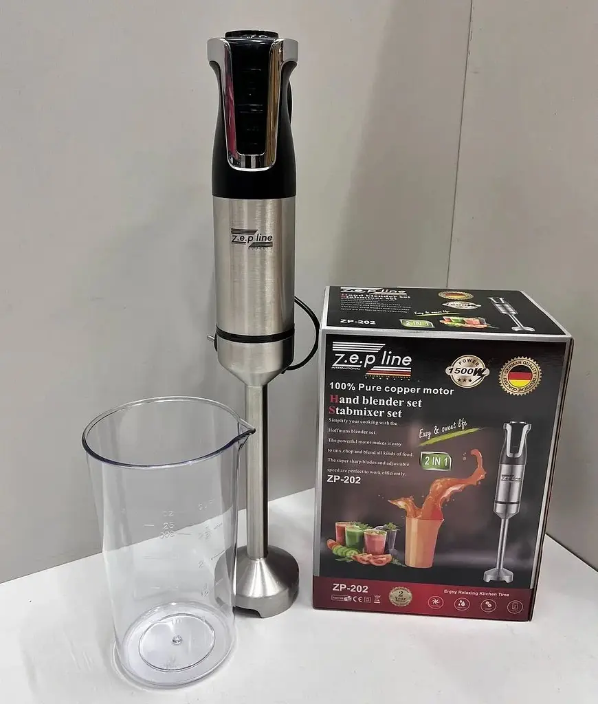 Блендер погружной Zepline ZP-202 1500 Вт чорный (43270-ZP-202_640) - фото 4