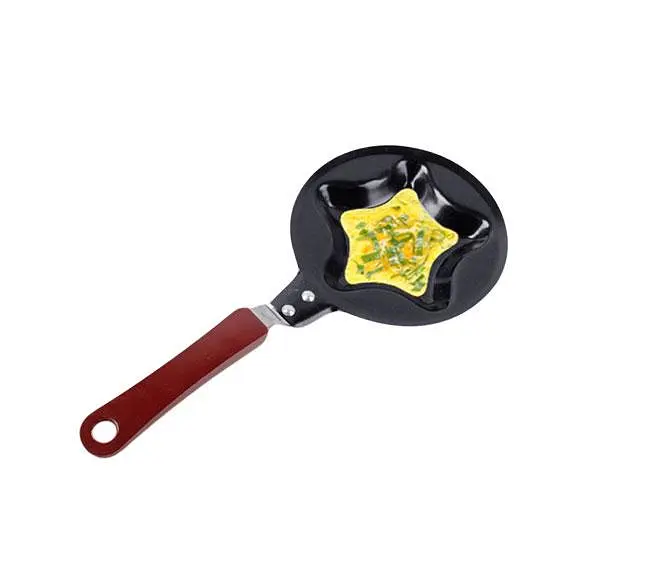 Форма для приготування оладок, млинців, омлету, яєчні Зірка, Kitchen Master Чорний 81921 - фото 3