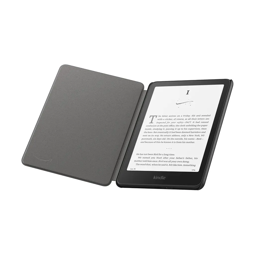 Kindle Paperwhite Leather Cover (12th Generation-2024) Black - фото 3