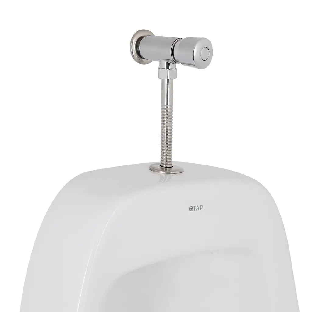 Пісуар підвісний Qtap Crow з краном-дозатором 390x330x660 White QT0588112HW, Білий - фото 3