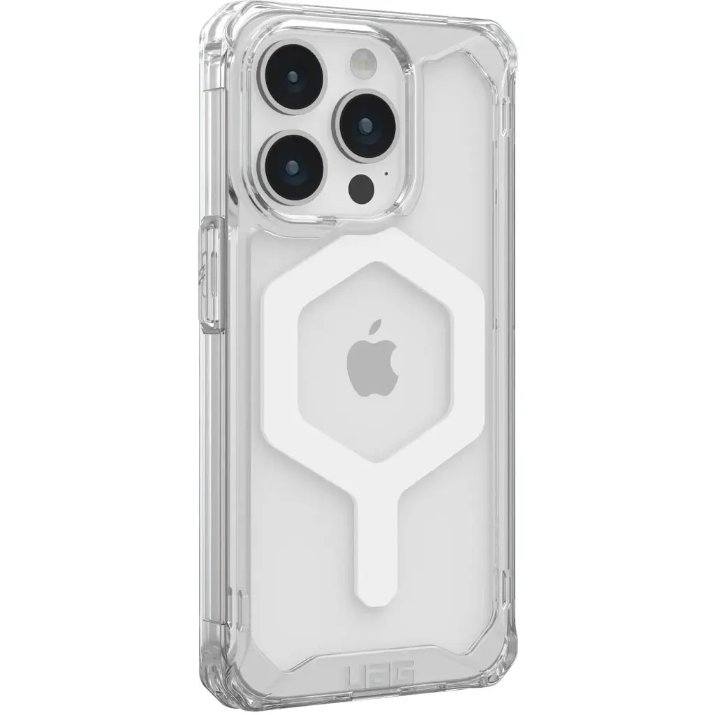 Чохол-накладка Urban Armor Gear Plyo Magsafe для Apple iPhone 15 Pro Max Ice/Gold (114305114348) - фото 2