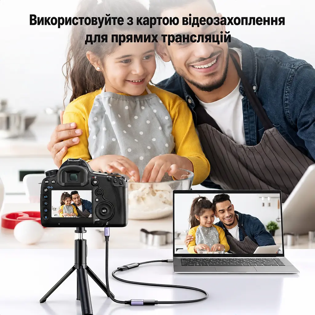 Відеоперехідник UGREEN HD149 Micro HDMI - HDMI 4K 60 Гц 0,25 м сірий (10553) - фото 6