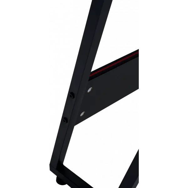 Геймерський комп'ютерний стіл GT Racer T-1741 (130x130x45x73) Black - фото 4