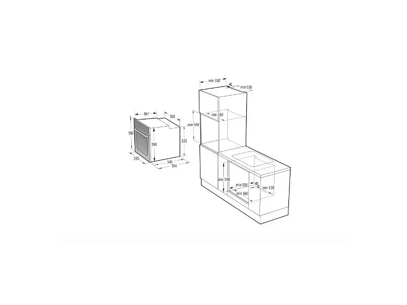 Духова шафа Gorenje BSA6737E15X - фото 4