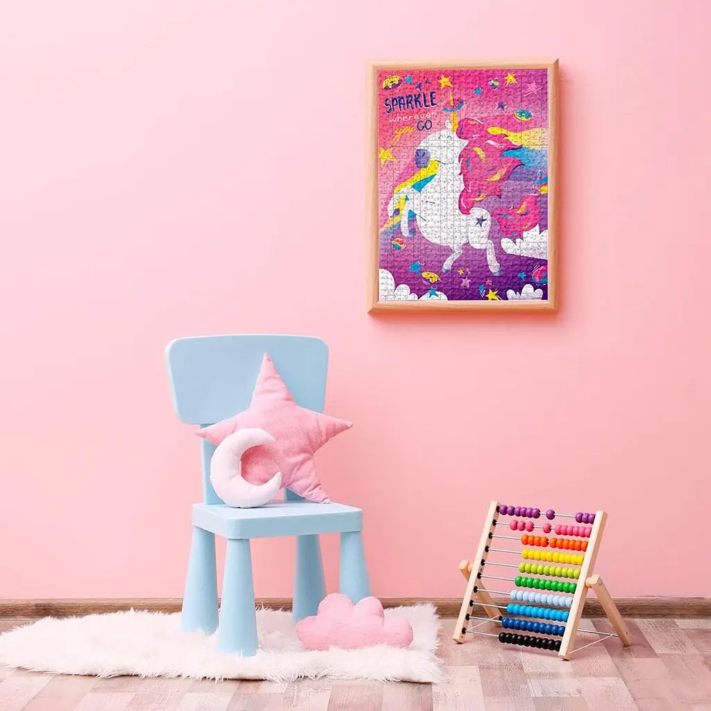 Пазл "Фантастичні тварини" - Єдиноріг - 500 шт Clementoni 35066 - фото 2