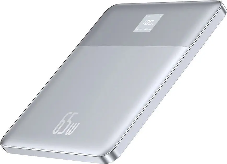 Повербанк (Powerbank) Baseus Blade2 65W 12000mAh Silver (P10063801S13-00) - фото 3