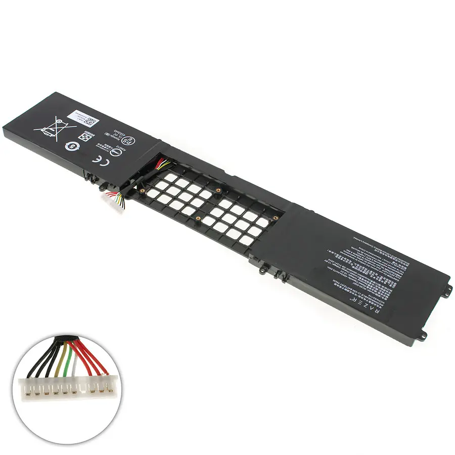 Акумулятор для ноутбука Razer RC30-0287 (Blade Pro 17 RZ09-02876E92) 15.4V 4583 mAh 70.5Wh Black - фото 2