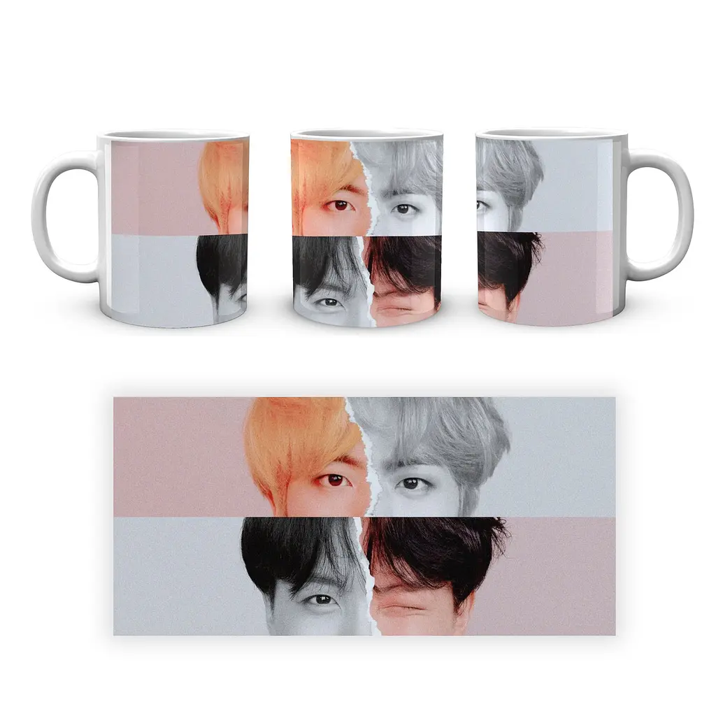 Кружка GeekLand Bangtan Boys Кім Сокджін Чон Хосок BTS CP 04.467.868 - фото 4