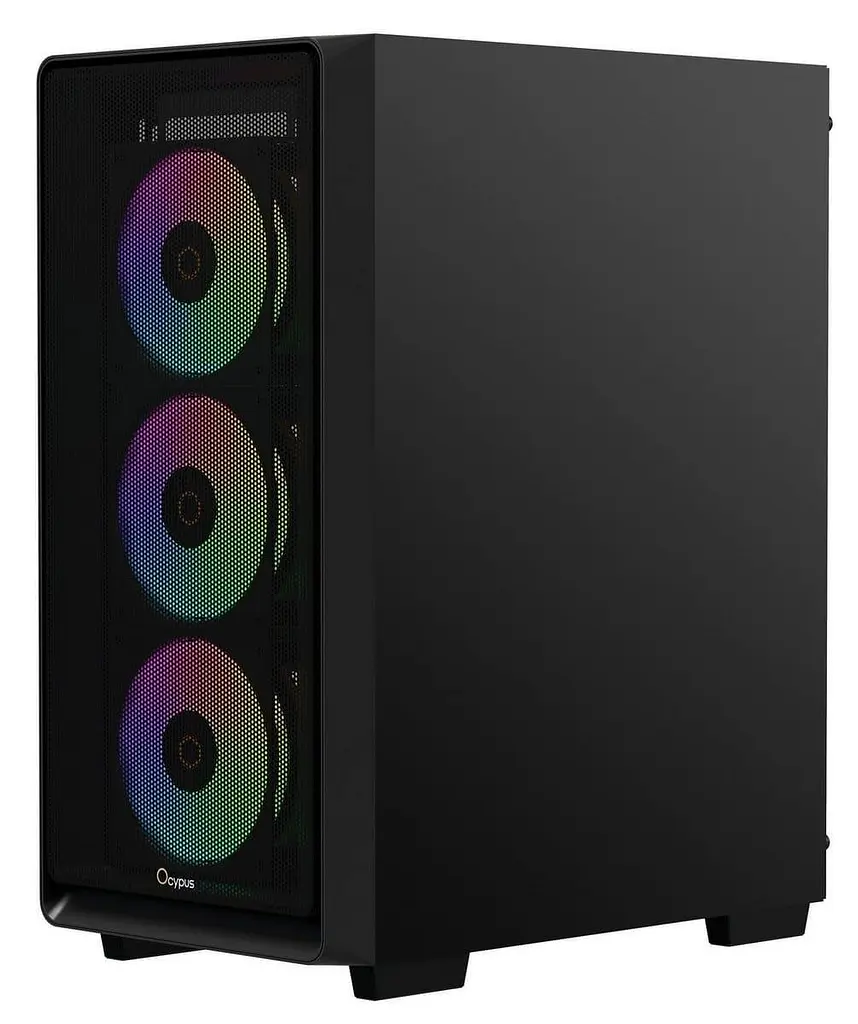 Корпус Ocypus Gamma C60 ARGB Black (GAMMA-C60-BKG400XX-GL) - фото 5