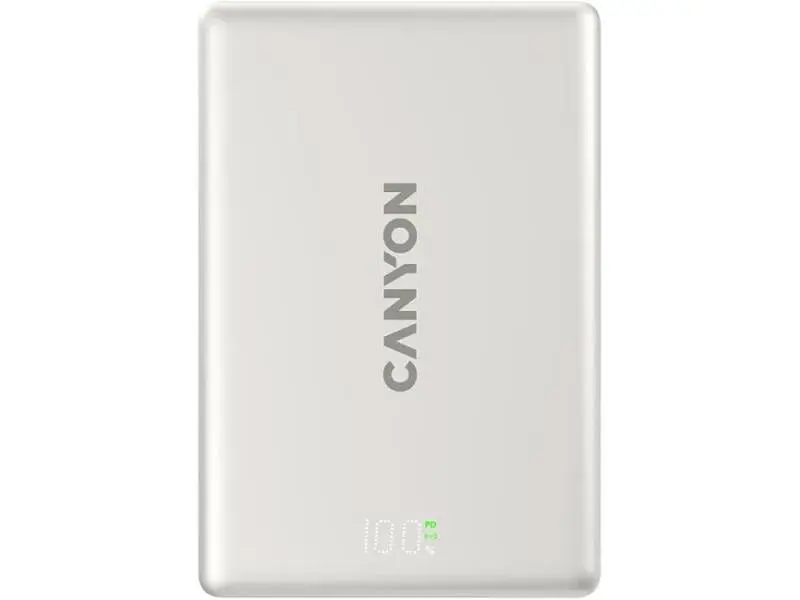 Зовнішній акумулятор (Power Bank) Canyon On Power 511 with MagSafe Star Grey (CNS-CPB511G) - фото 2