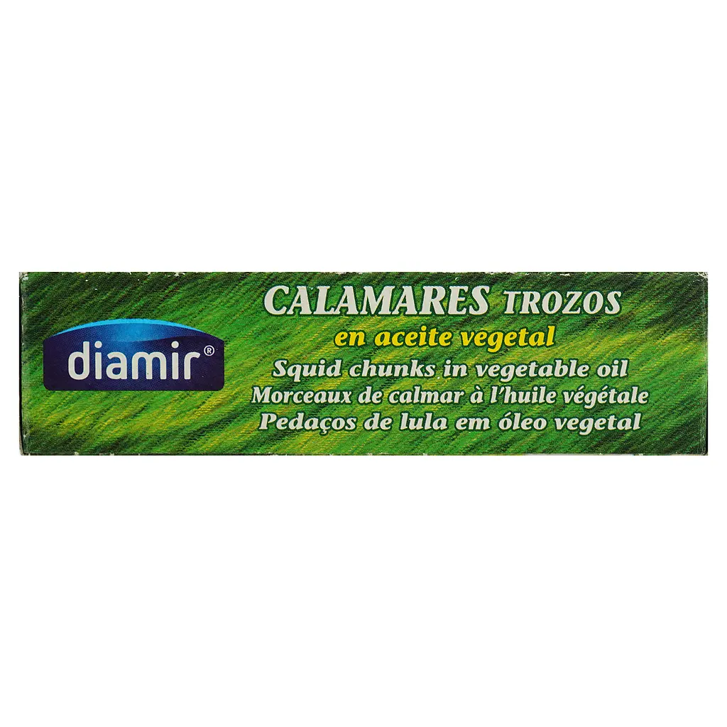 Кусочки кальмара Diamir в подсолнечном масле 110 г - фото 3