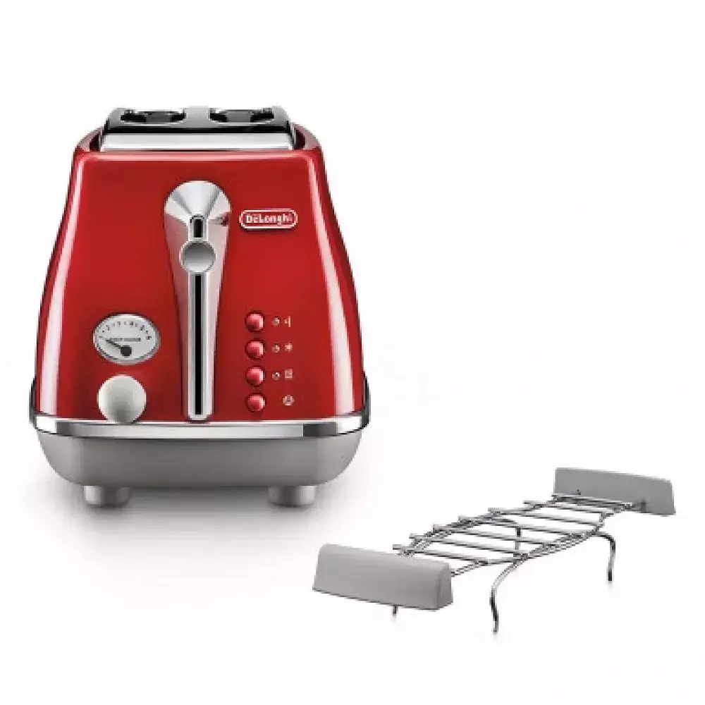 Тостер DeLonghi CTOC 2103 R - фото 2