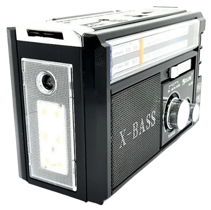 Радіоприймач GOLON RX-381 USB+SD Чорний - фото 2