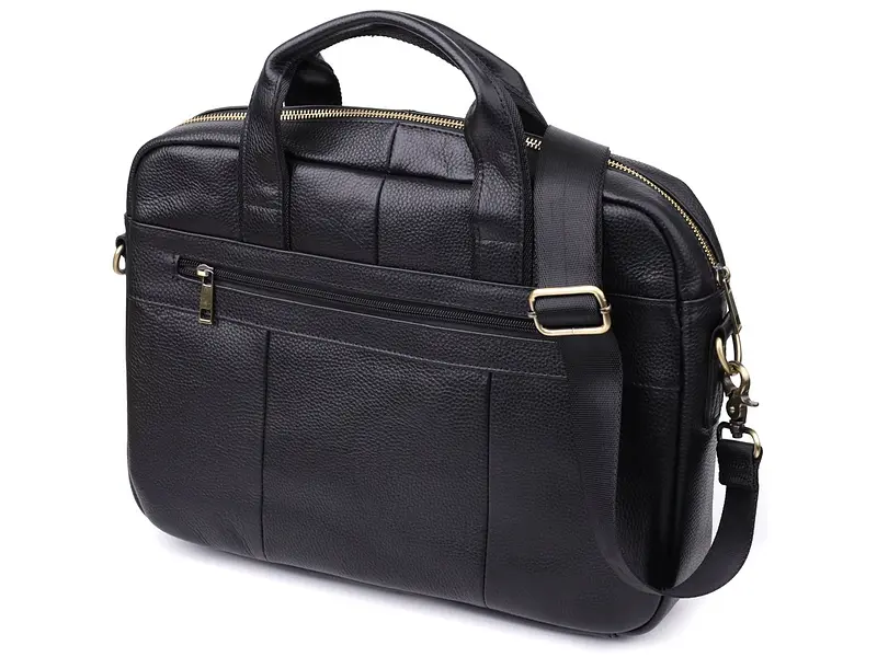 Портфель для чоловіків із натуральної шкіри Vintage 38,5×27×7 см sum0027454 - фото 2