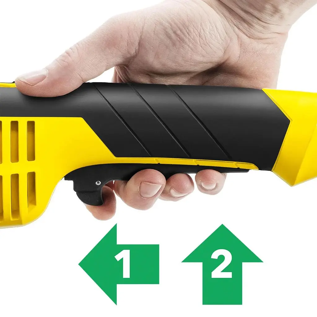 Кутова шліфувальна машина мережева Болгарка Trotec PAGS 10-230, 2000 Вт, диск 230 мм + кейс - фото 7