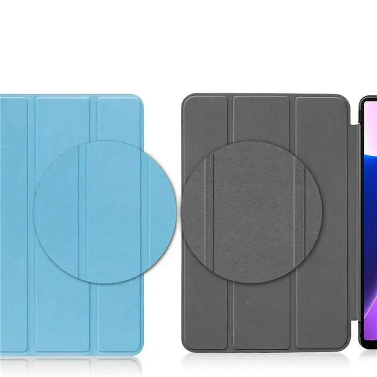 Чехол-книжка BeCover Soft Edge с креплением для стилуса для Xiaomi Redmi Pad SE 11" Light Blue (710784) - фото 4
