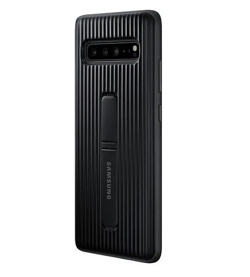 Чохол оригінальний із підставкою Official Protective Rugged Standing Cover G977 EF-RG977CBEGRU для Samsung Galaxy S10 5G (6.7") - фото 3