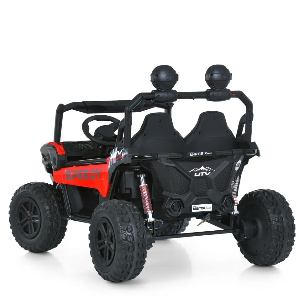 Дитячий електромобіль Bambi Джип M 6205EBLR-3 24V до 60 кг - фото 4