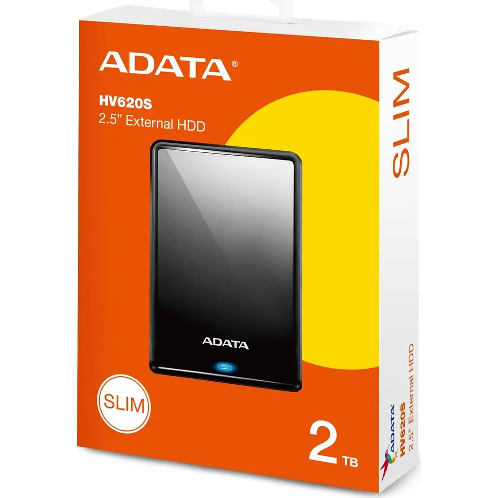 Зовнішній жорсткий диск ADATA DashDrive Classic HV620S 2TB Black (AHV620S-2TU31-CBK) [118129] - фото 5