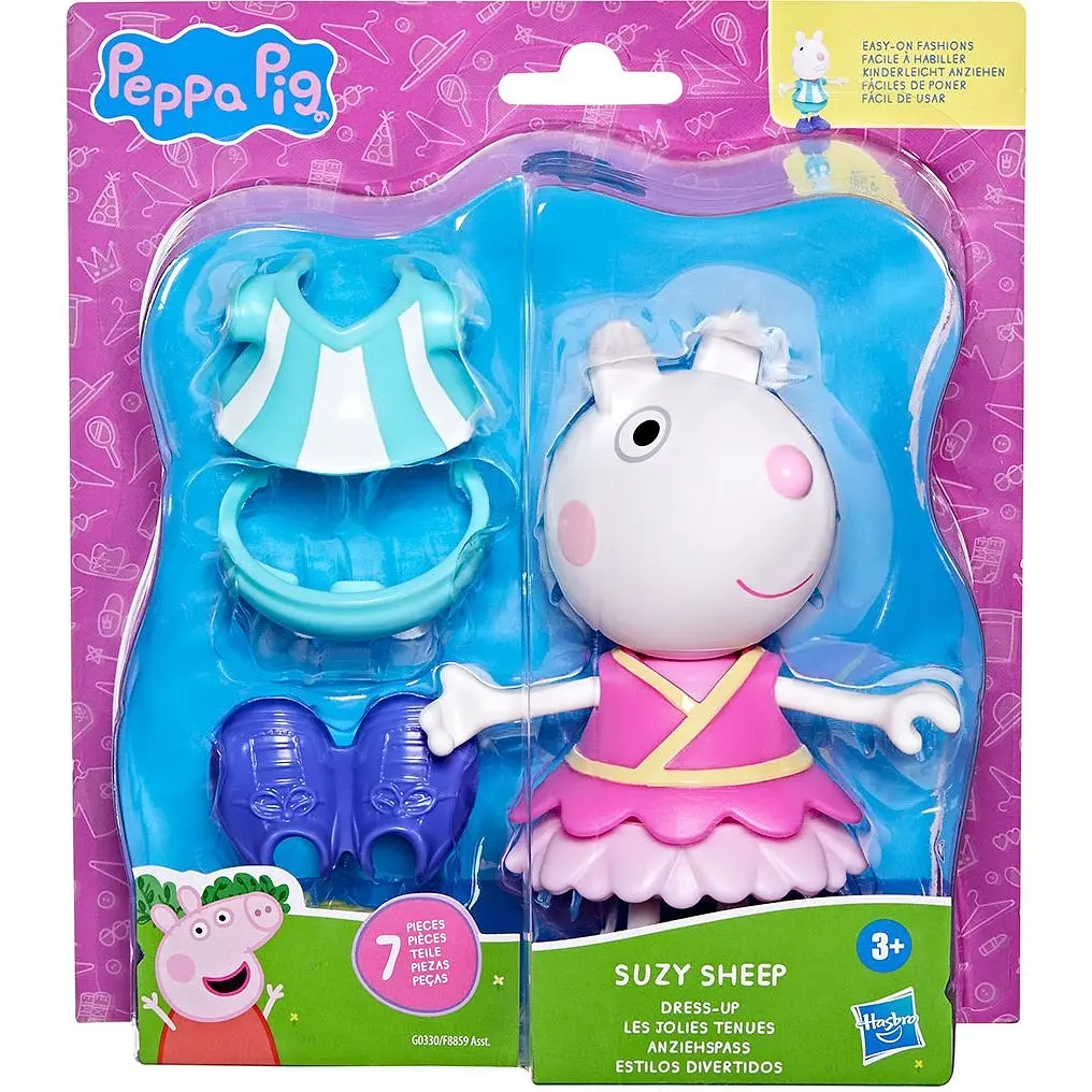 Набір Peppa Figurines Модна пригода: Одягни Пеппу + Одягни Сюзі - фото 3