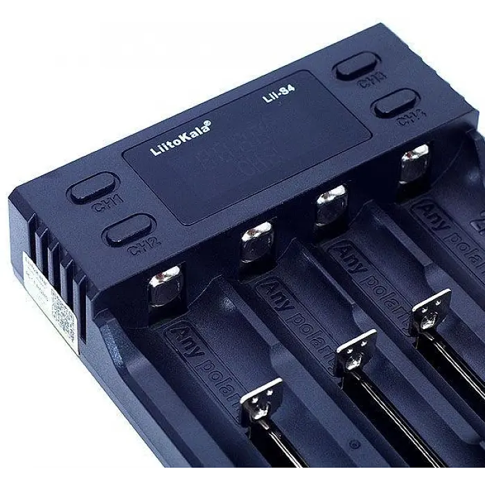 Зарядное устройство для 4-x аккумуляторов 18650 26650 21700 АА ААА Li-Ion LiFePO4 NiMH LiitoKala Lii-S4 - фото 4