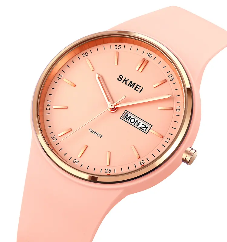 Наручний годинник жіночий 1747PK Pink Skmei acs0030605 - фото 2