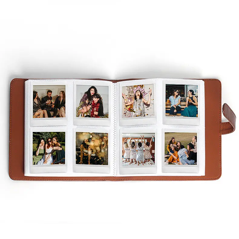 Фотоальбом для Fujifilm Instax Square SQ1, SQ6, SQ40, SQ20, SQ10, SP3, SQ Link на 288 фото, коричневий  - фото 2