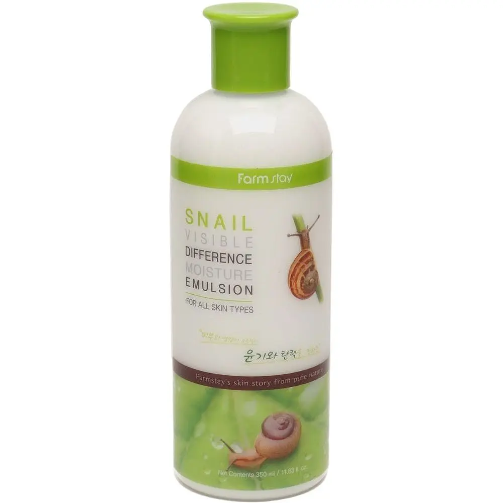 Эмульсия для лица FarmStay Snail Visible Difference Moisture Emulsion 350 мл Срок годности до 23.06.2026 - фото 3