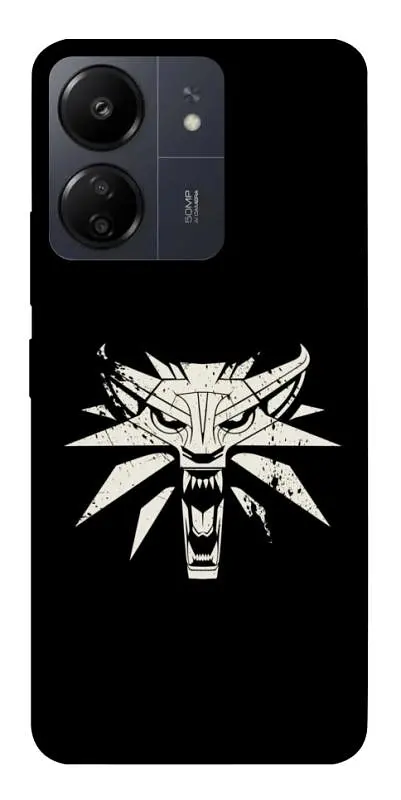 TPU чохол Demsky Wolf medallion для Xiaomi Redmi 13C