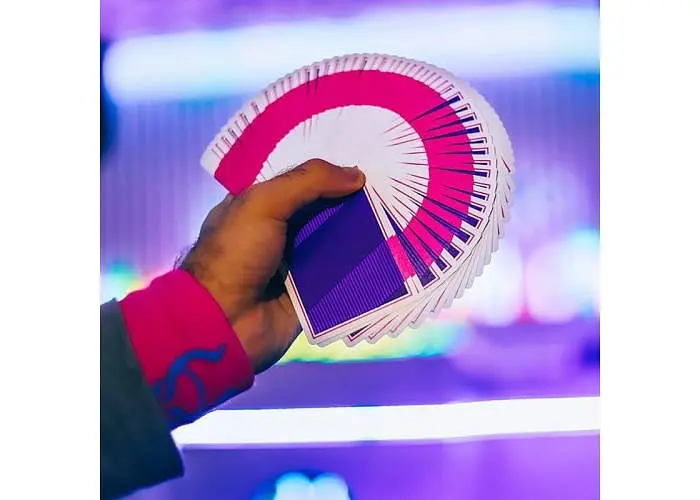 Карти гральні United States Playing Card Company Noc 3000X2 (purple) (NP3000) - фото 3