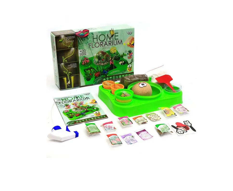 Набор для выращивания растений Danko Toys Home Florarium, HFL-01-01 - фото 2