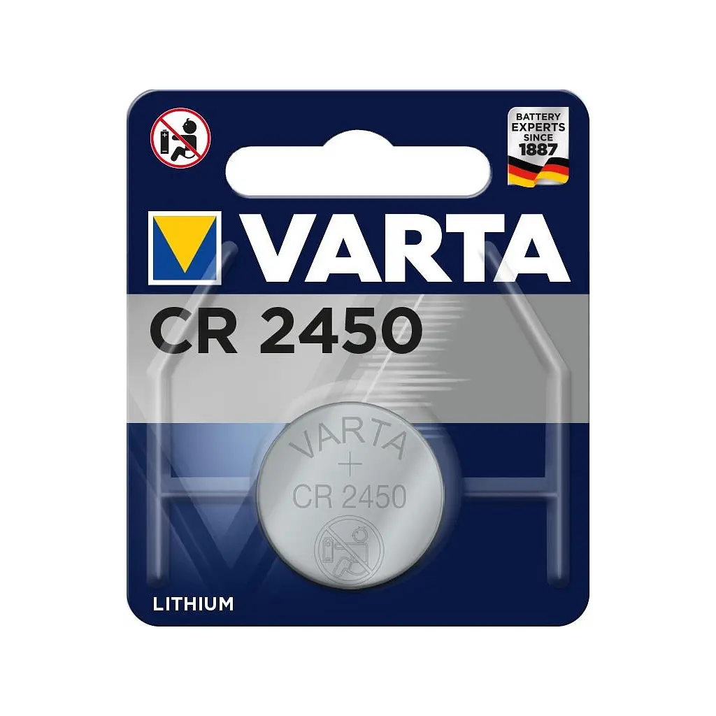 Батарейка Varta CR2450 літієва (06450101401)