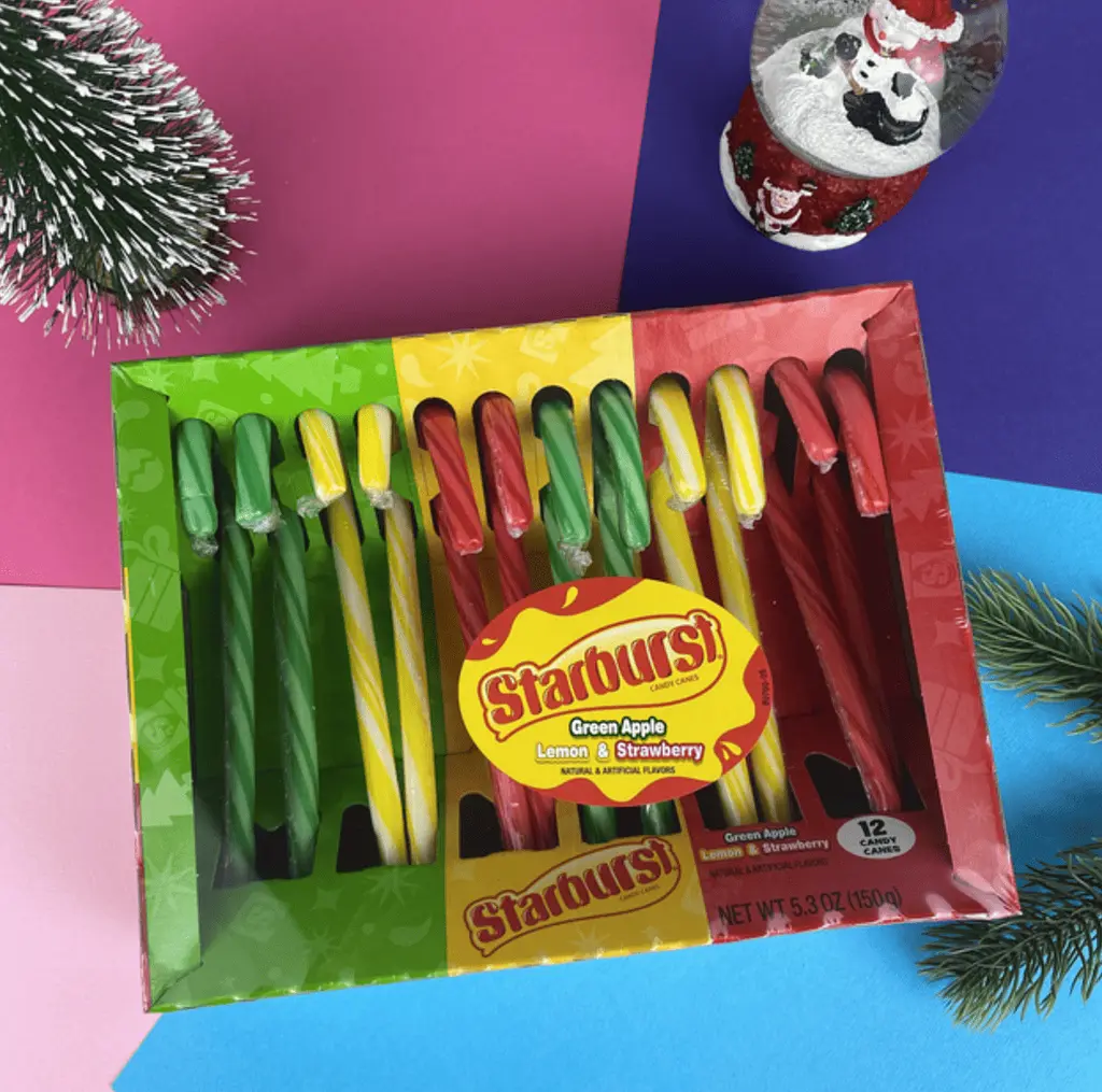 Льодяники-тростини Starburst Candy Canes 150г - фото 2