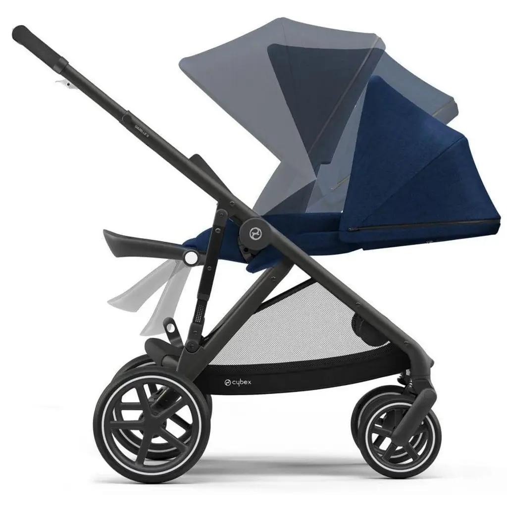 Універсальна коляска 2 в 1 Cybex Gazelle S Navy Blue (520002107) - фото 6