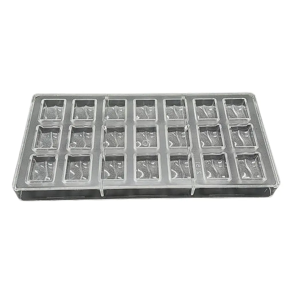 Форма поликарбонатная для шоколадных конфет и шоколада 13.5 x 27.5 см №4, Kitchen Master Прозрачный 86224 - фото 3