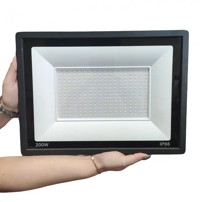 Світлодіодний прожектор Flood Light 200 W 6500 K 220 V IP66 - фото 2