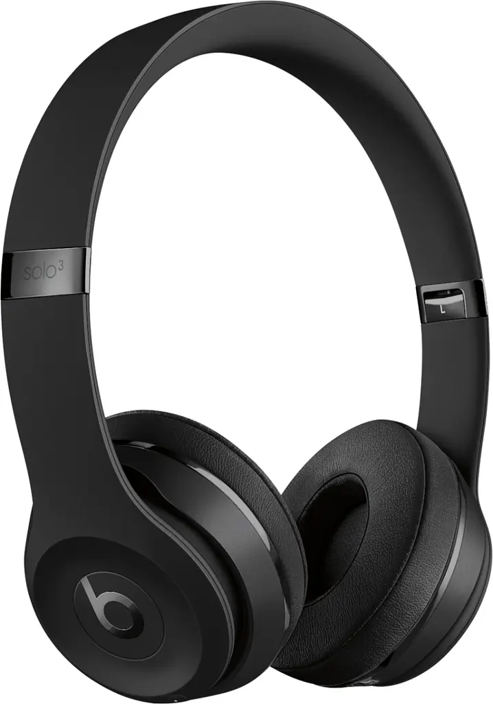 Навушники Beats Solo3 Wireless Headphones - The Beats Icon Collection (Matte Black) MX432ZM/A - фото 3