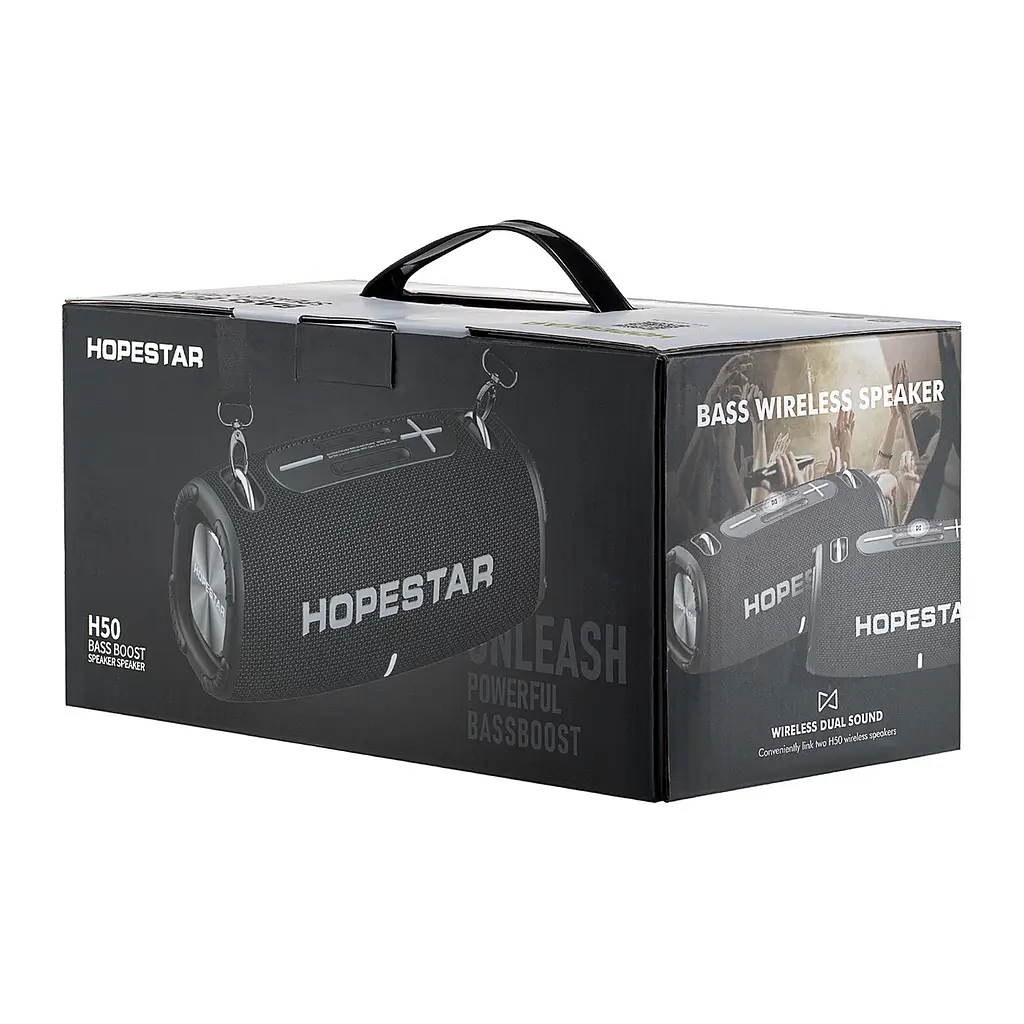 Портативная Bluetooth – колонка Hopestar H50 Черный - фото 2