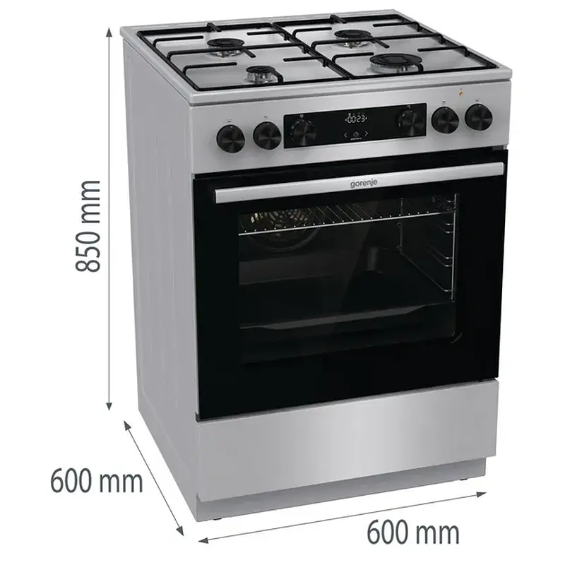 Плита газова GORENJE GKS 6C70 XJ - фото 6