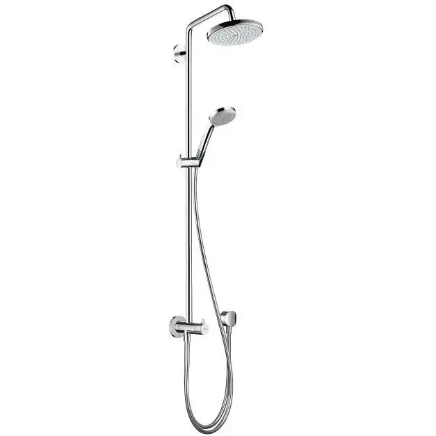 Душова система Hansgrohe Croma 220 Reno Showerpipe 27224000, Хром - фото 1