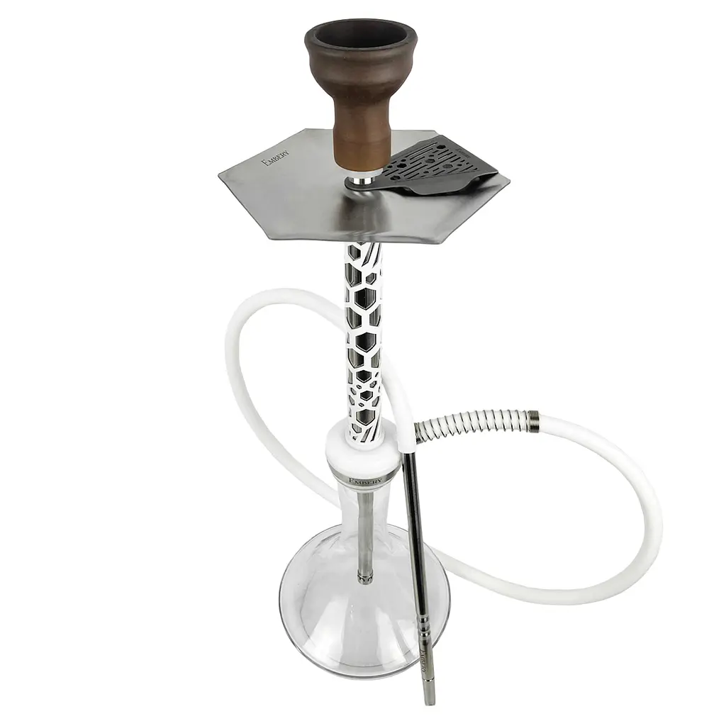 Кальян Embery MONO-H 4.0 Silver-Snow Craft Clear - фото 3